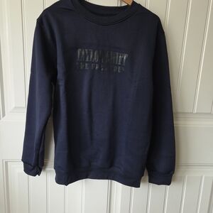 Taylor Swift Men's Navy Crewneck Sweater
